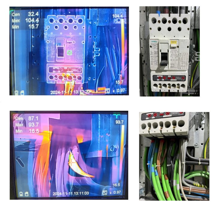 Termografía. Caso real 